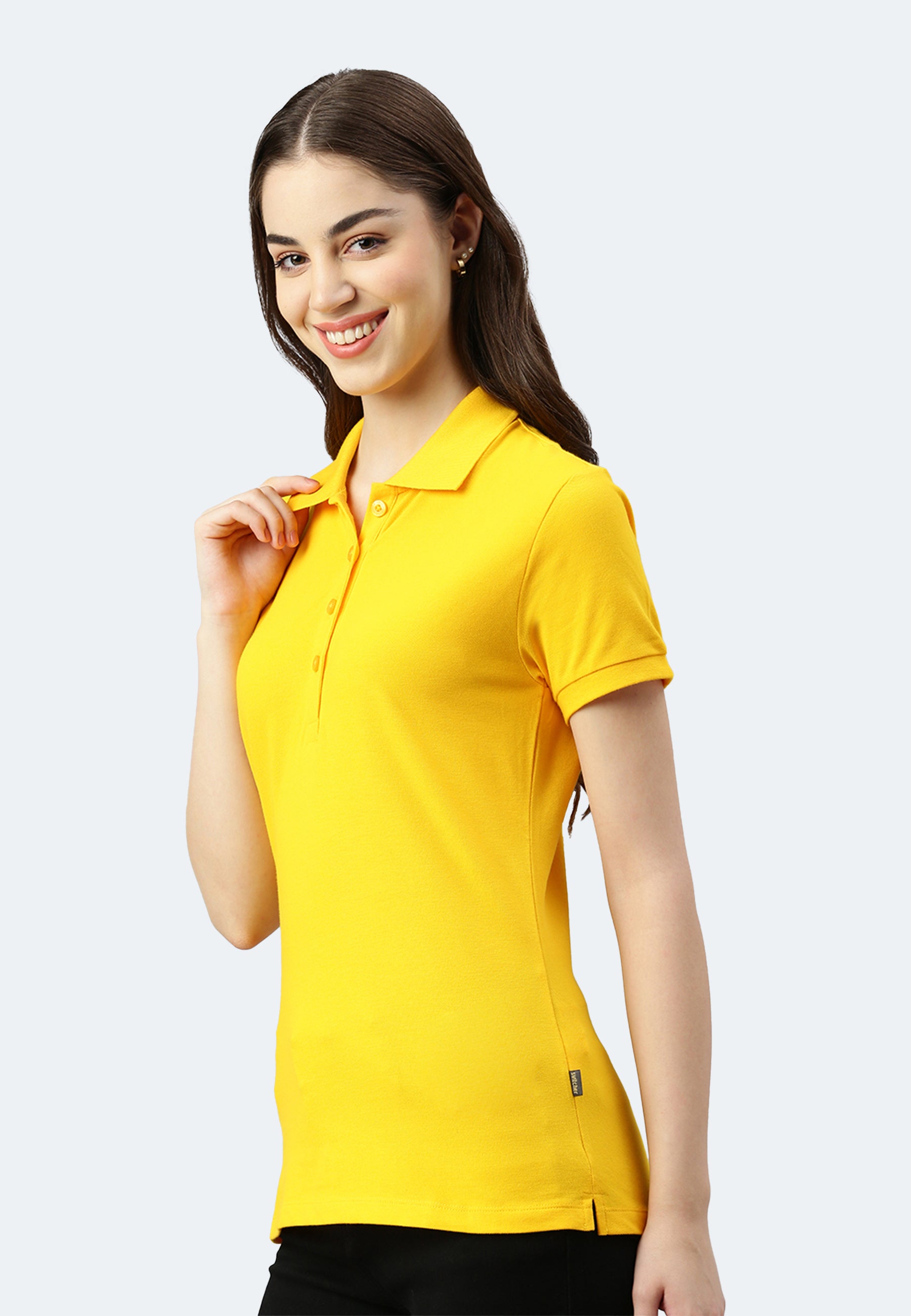Switcher Lady polo stacy color/jaune