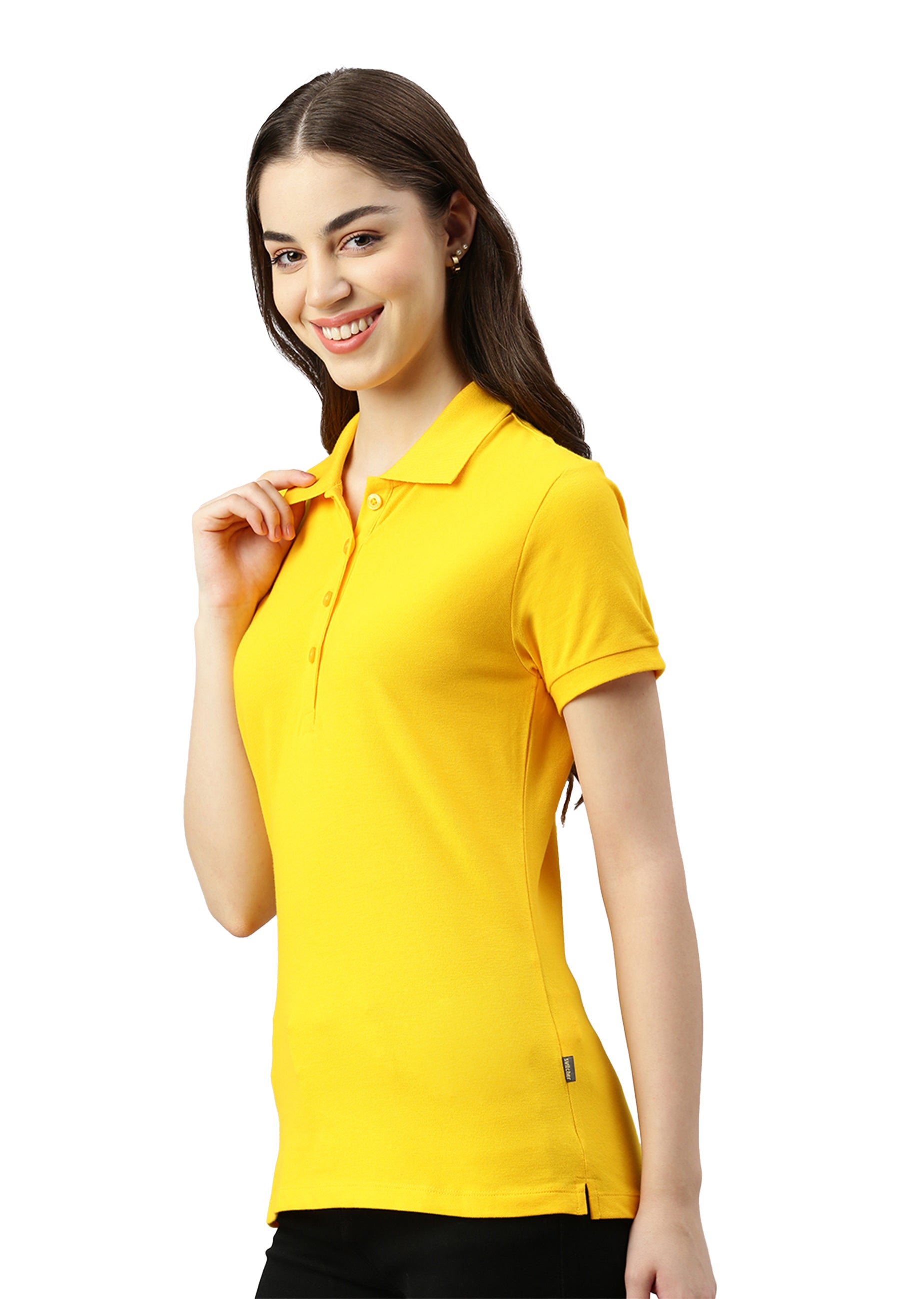 Switcher Lady polo stacy color/jaune