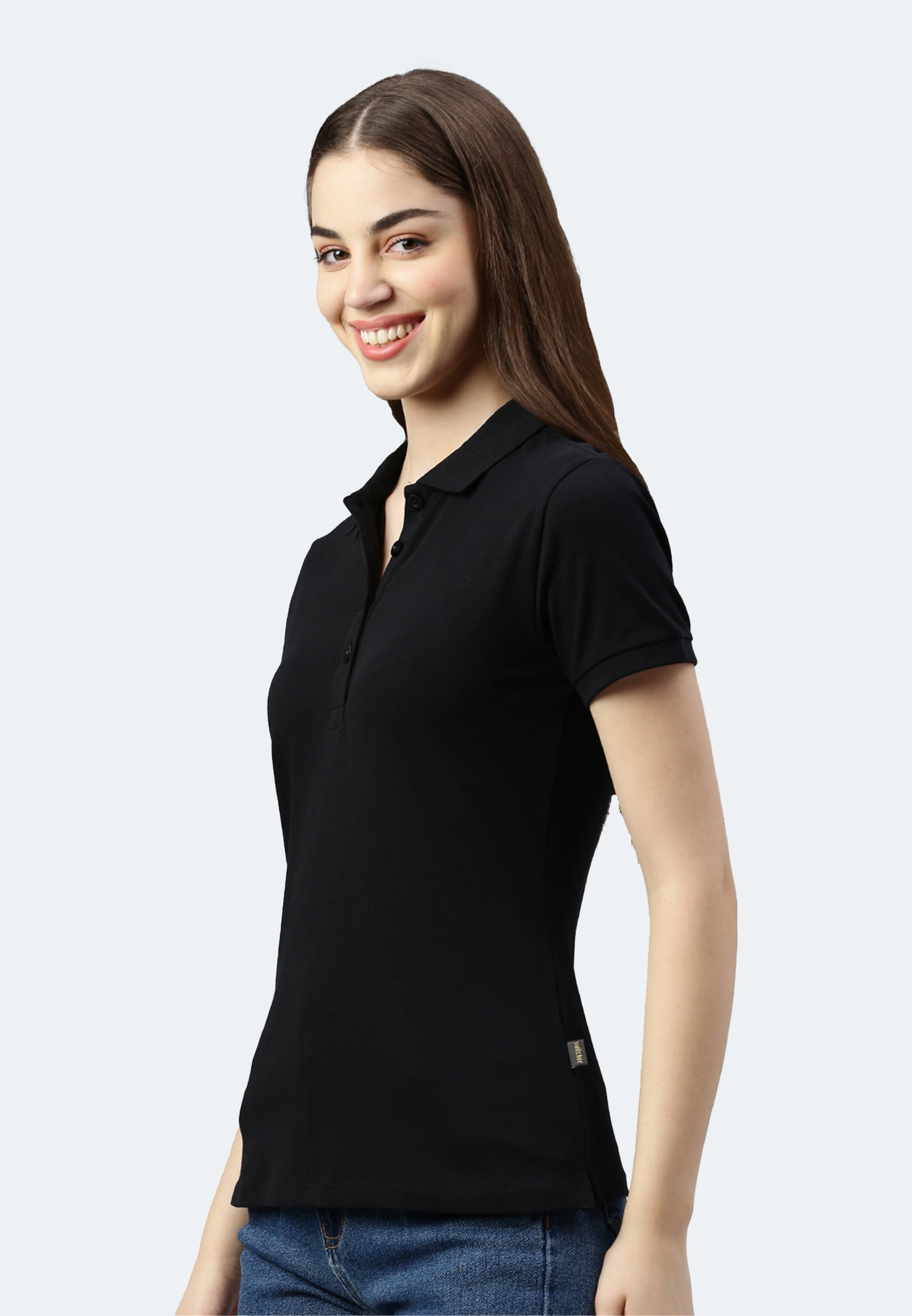 Switcher Lady polo stacy color/noir