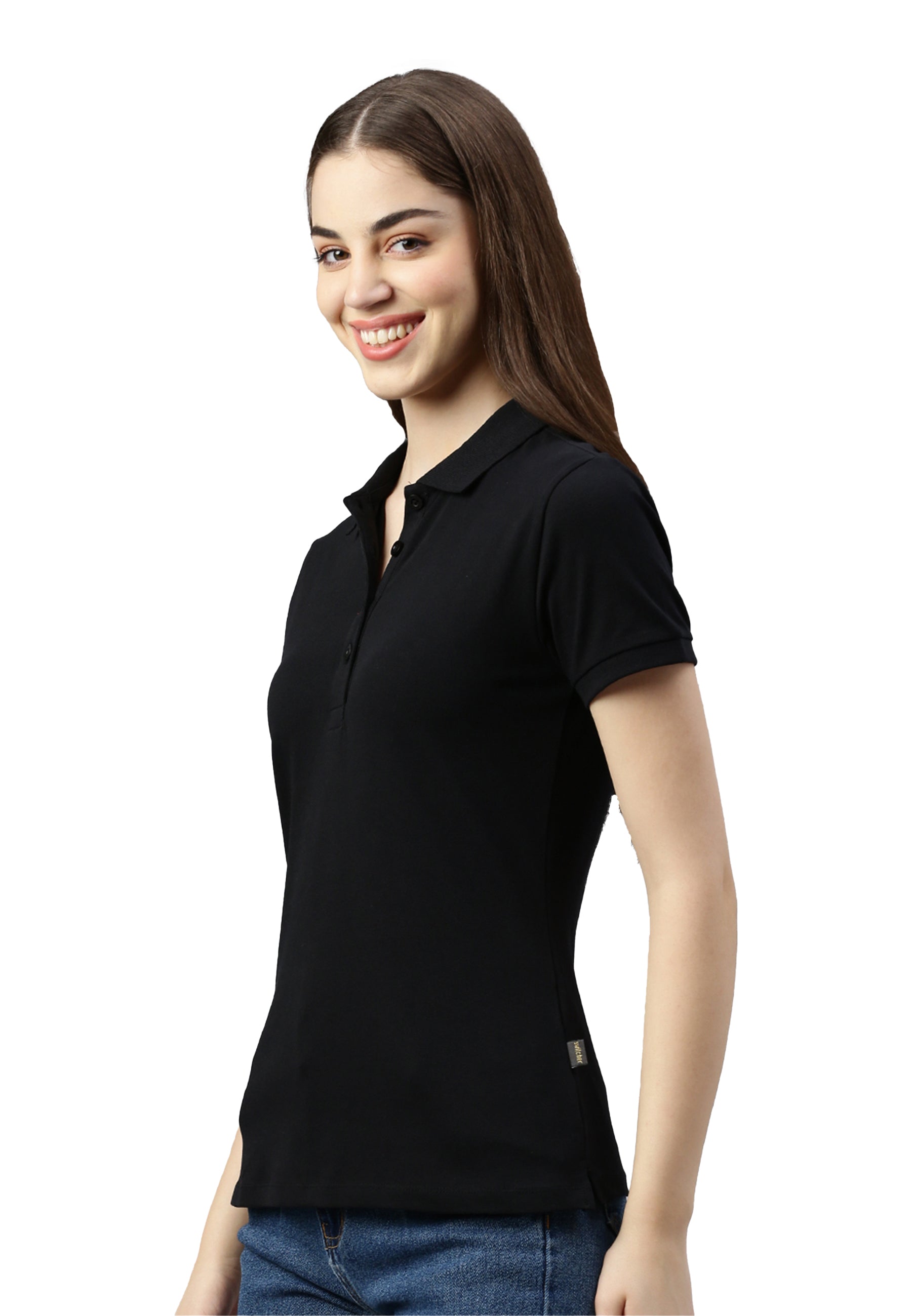 Switcher Lady polo stacy color/noir