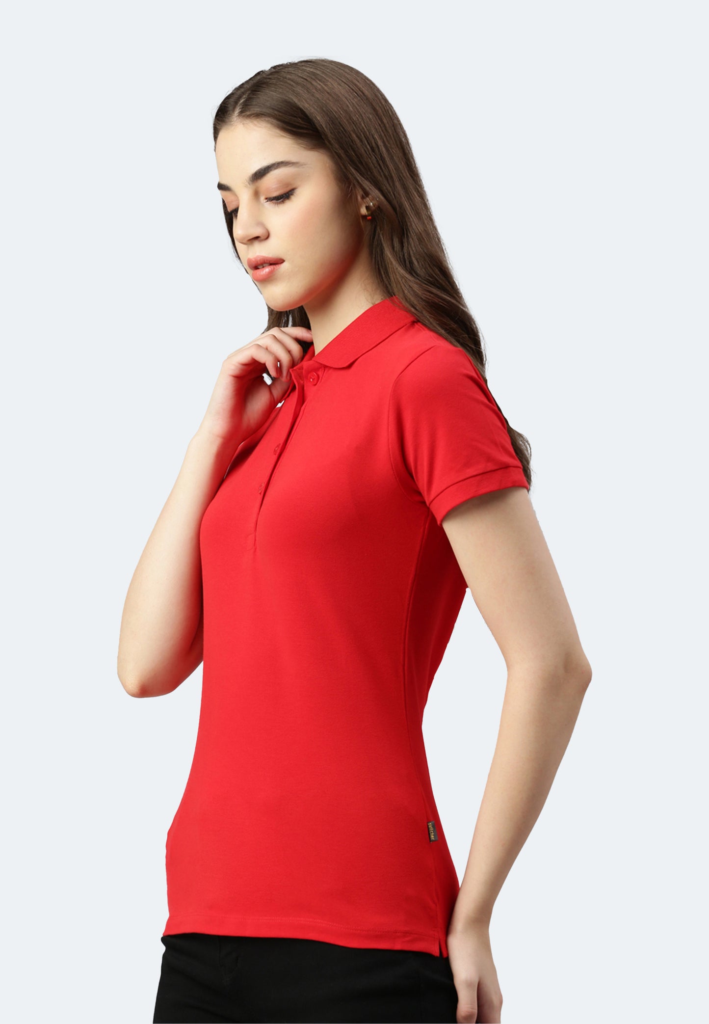 Switcher Lady polo stacy color/10 rouge