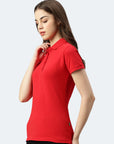 Switcher Lady polo stacy color/rouge