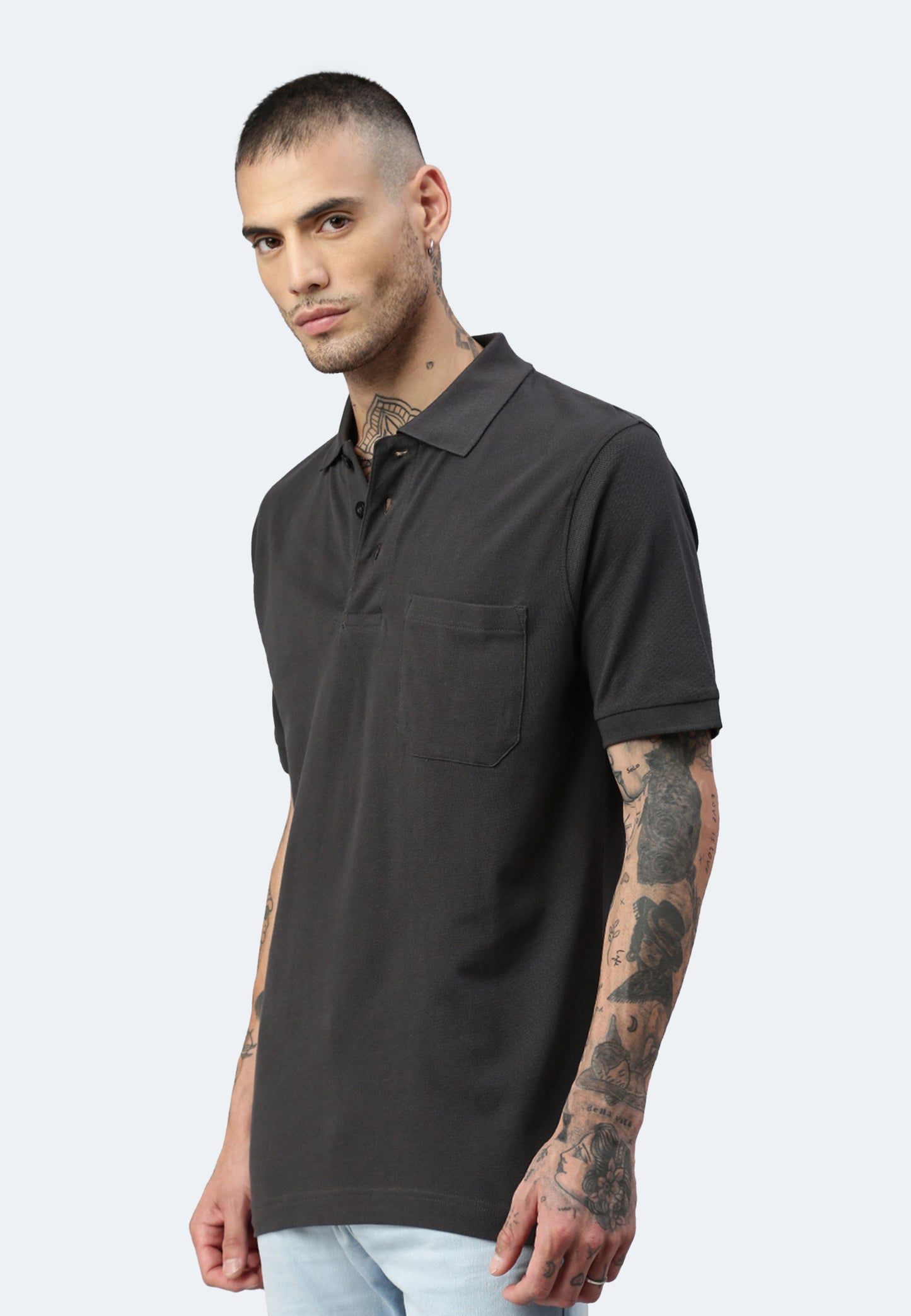 Switcher pocket polo whale color/410 arsenic