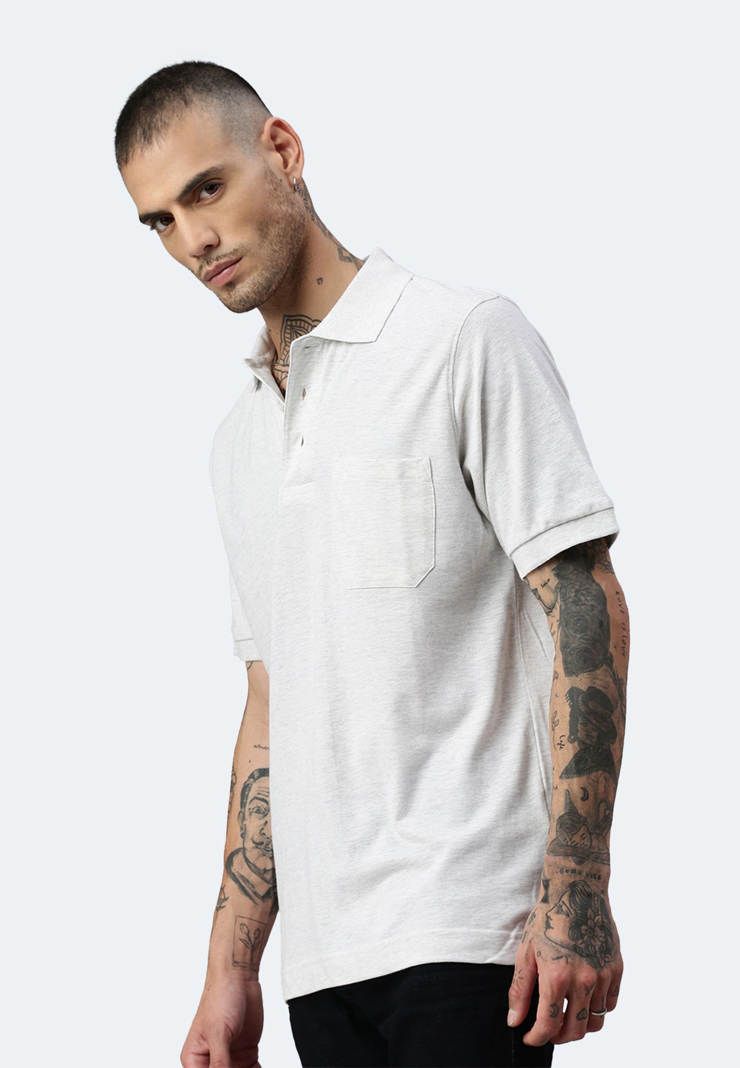 Switcher pocket polo whale color/43 blanc chine