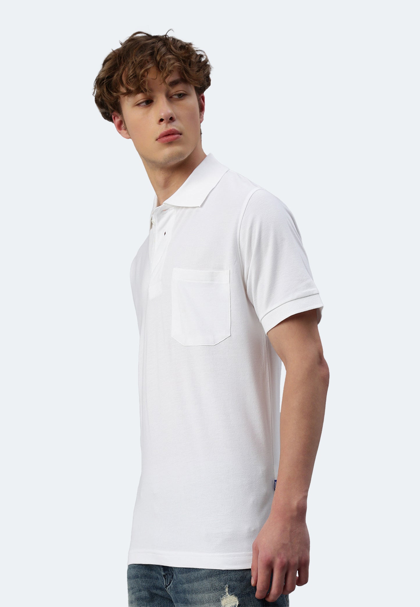 Switcher pocket polo whale color/1 blanc