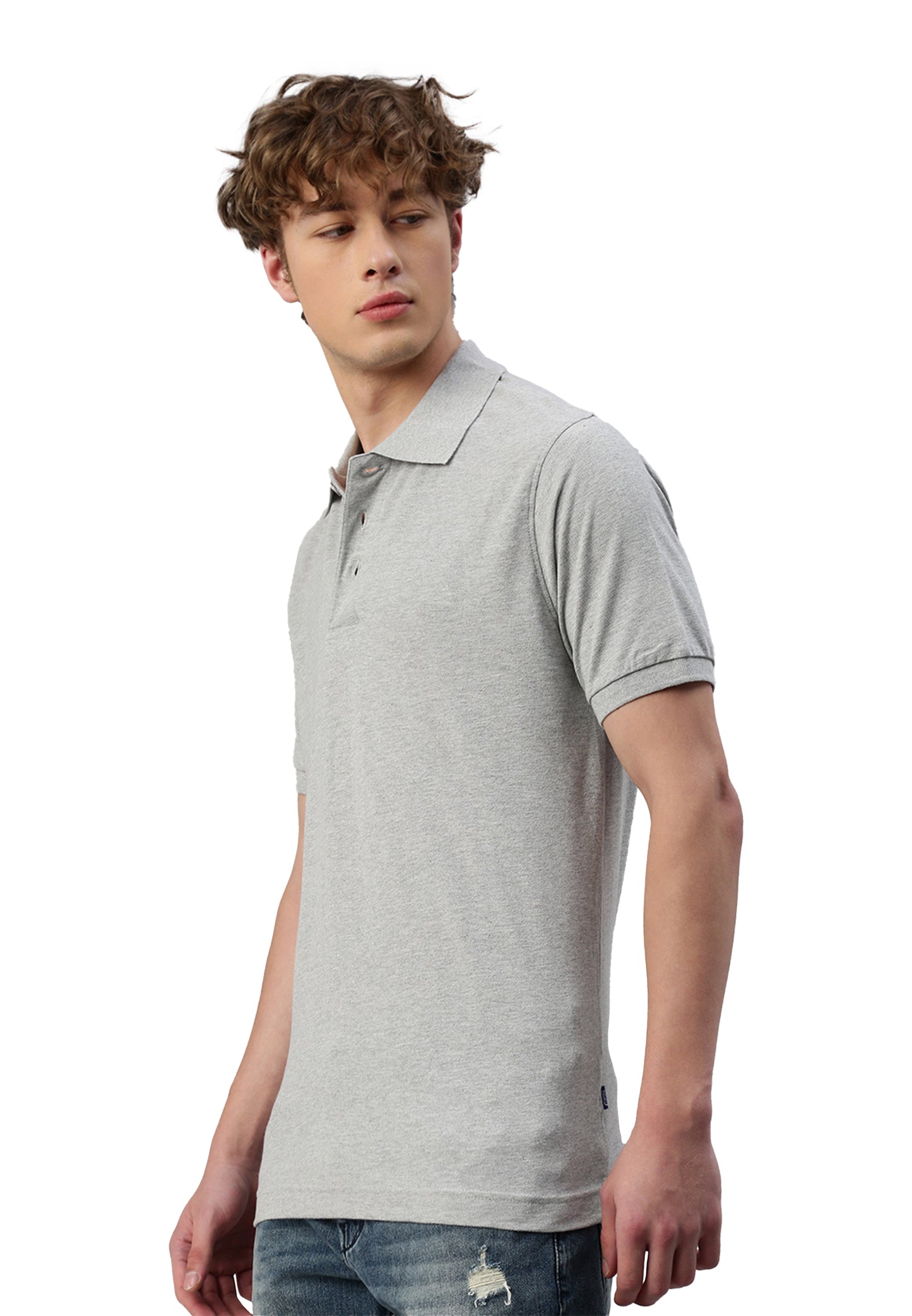 Switcher polo whale color/42 gris chine