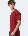 Switcher men's shirt Bob color/burgundy