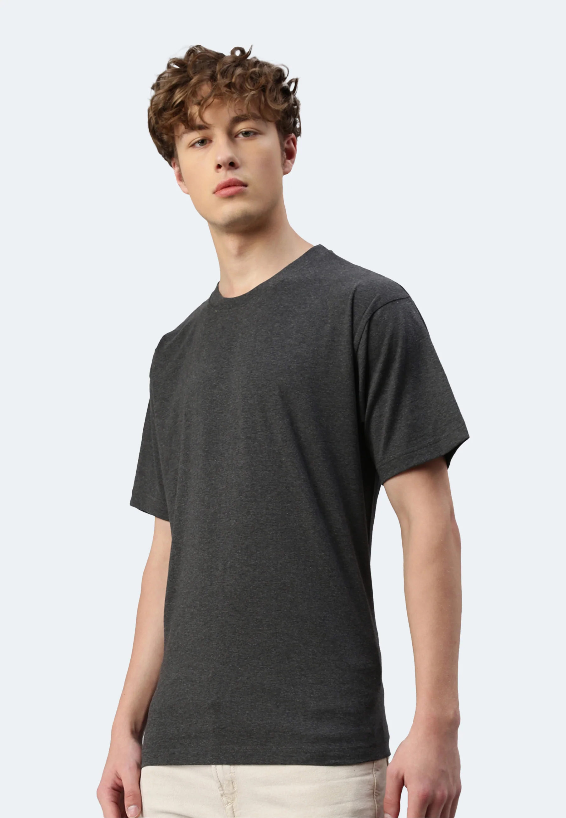 Switcher men's shirt Bob color/noir chine