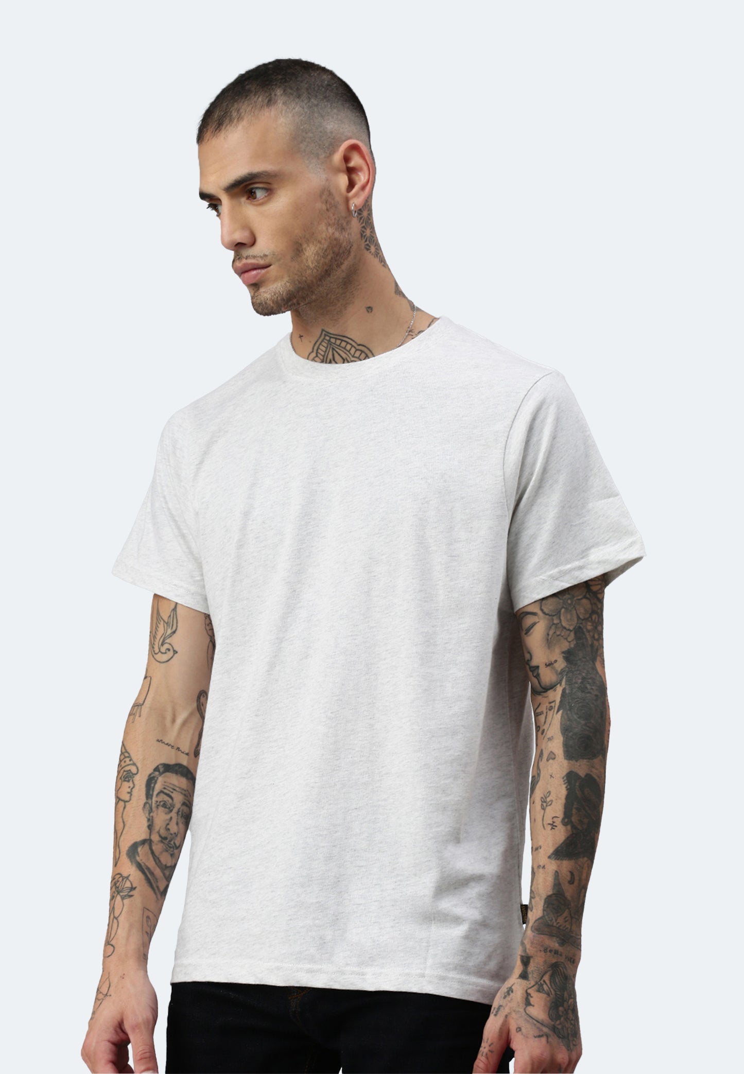 Switcher unisex shirt bob II color/43 blanc chine