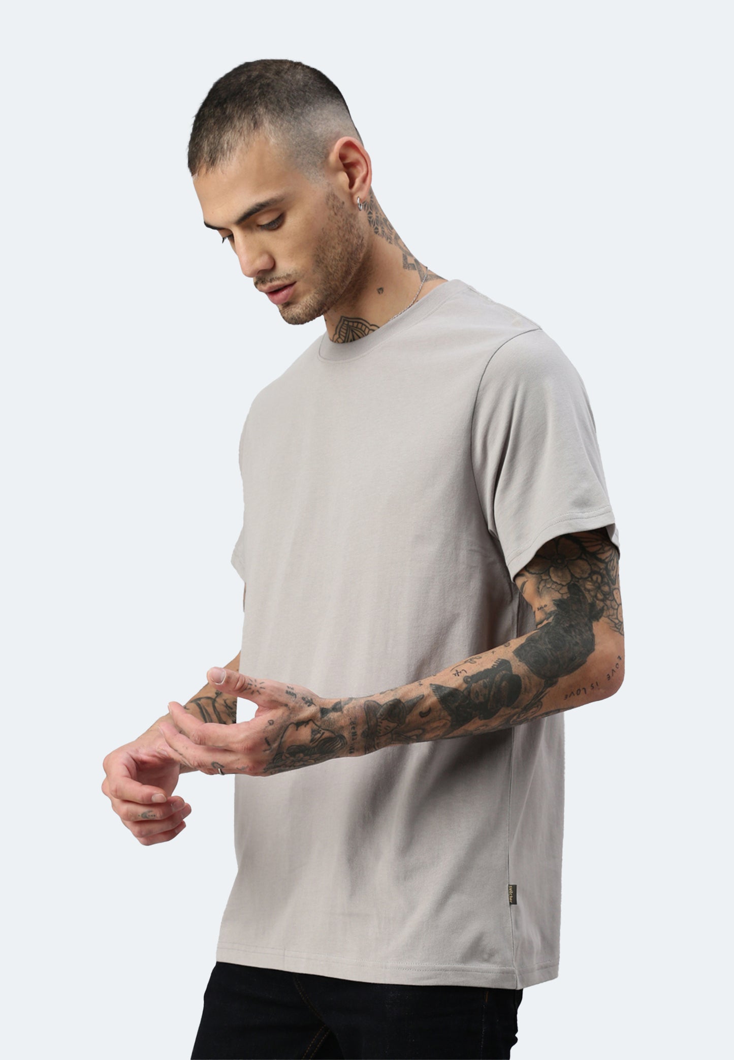 Switcher unisex shirt bob II color/402 gris fonce