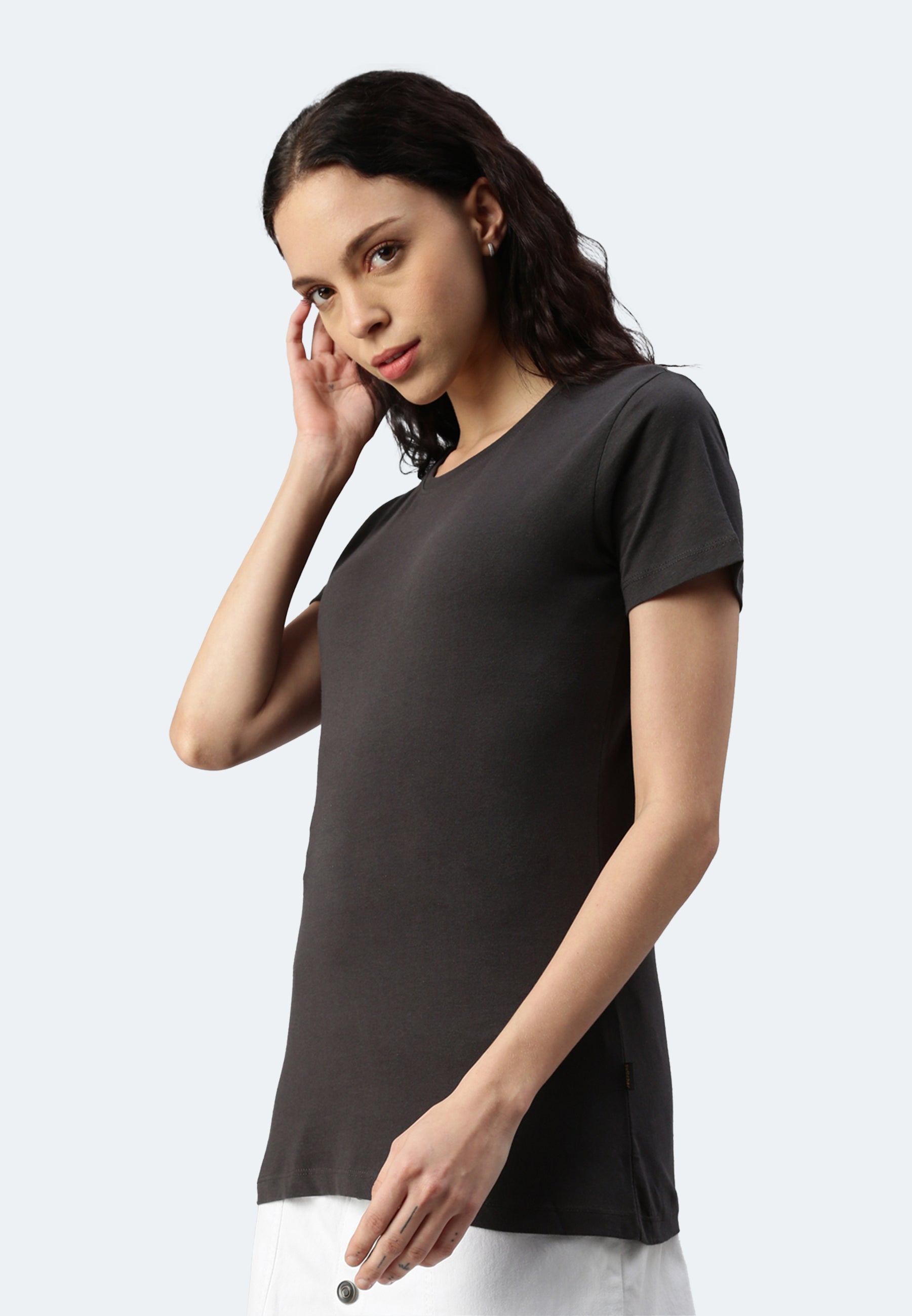 Switcher shirt lady gaia color/arsenic