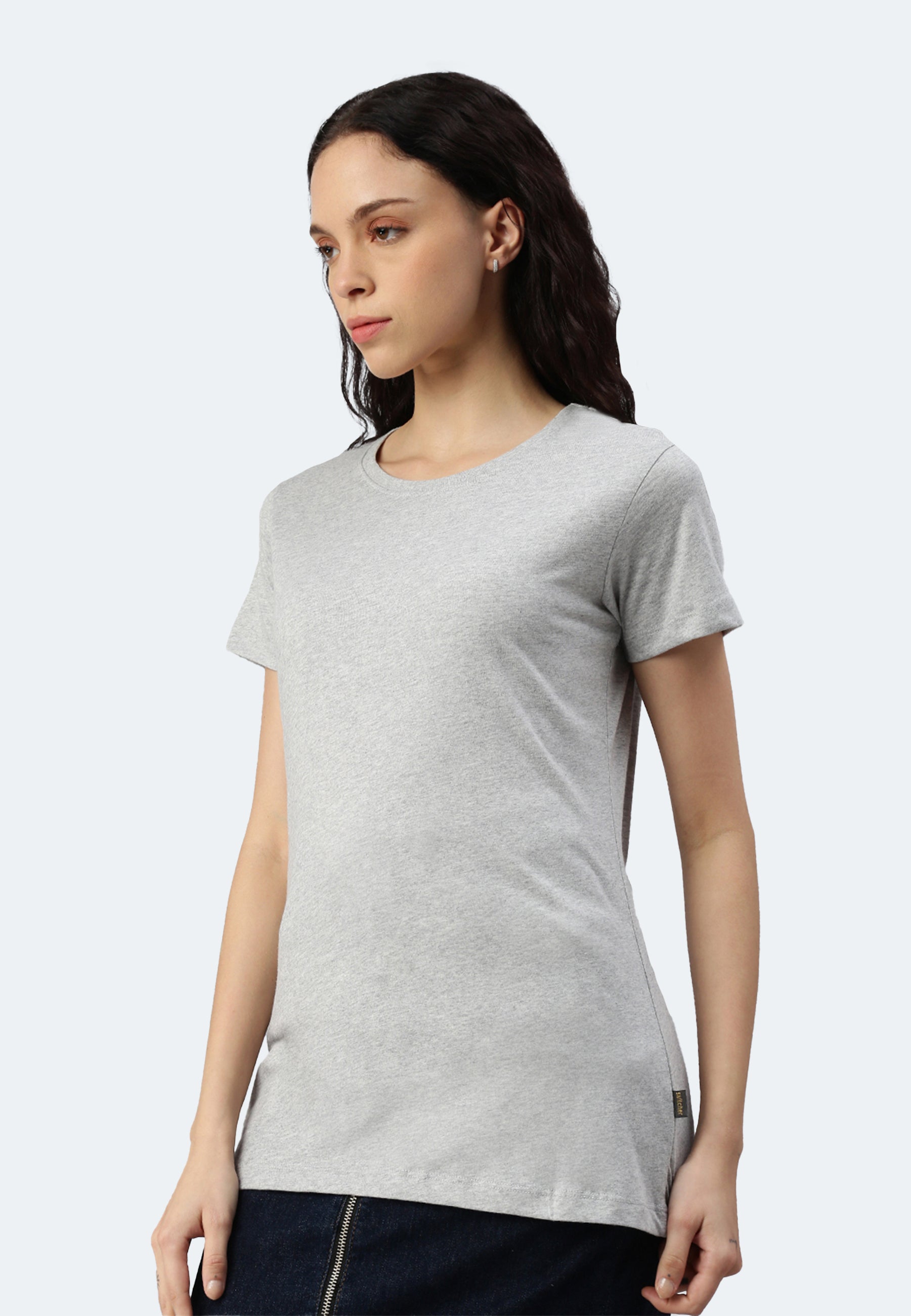 Switcher shirt lady gaia color/gris chine