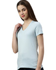Switcher shirt Lady whale color/blue angel