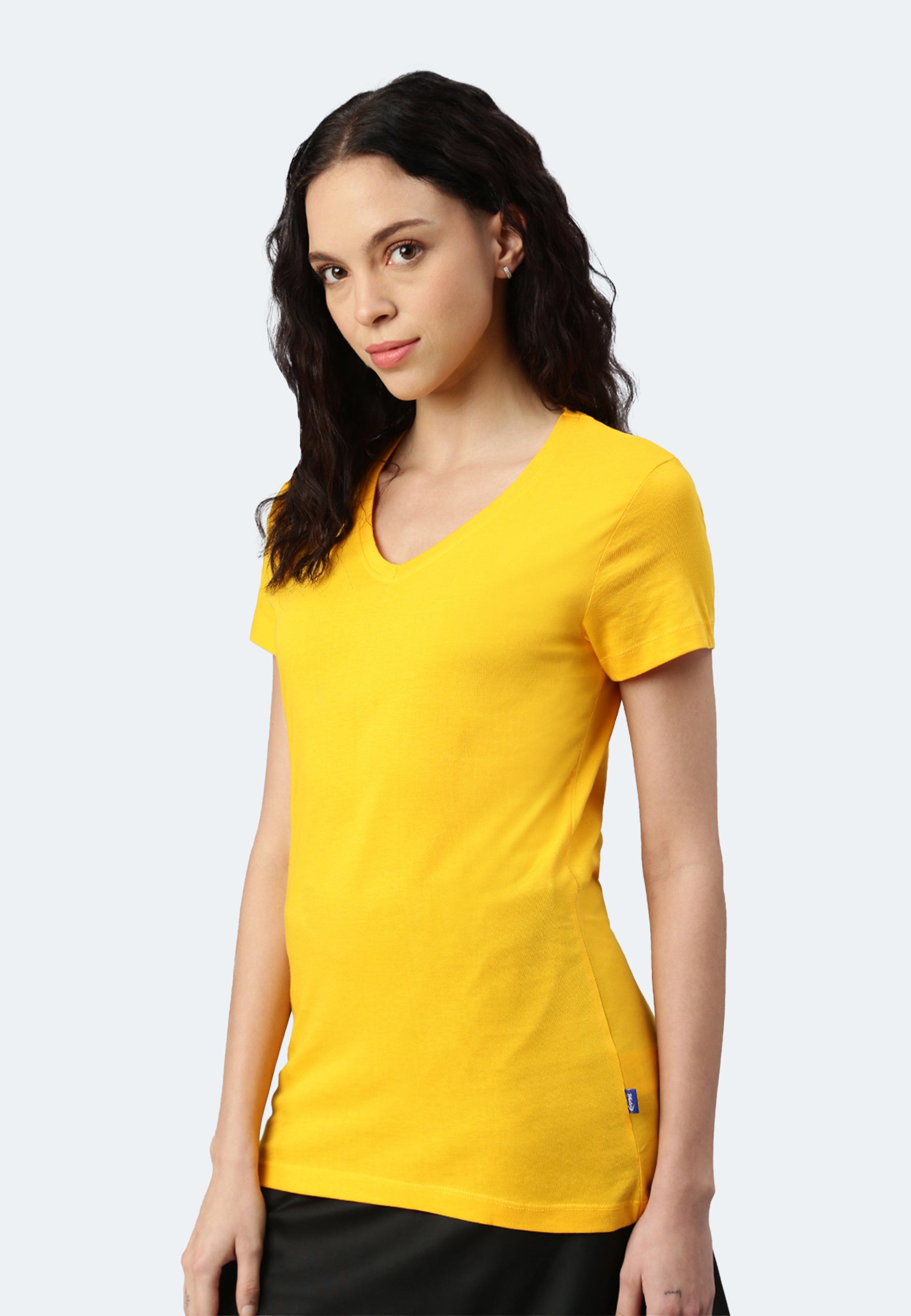 Switcher shirt Lady whale color/jaune