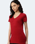 Switcher shirt Lady whale color/ketchup