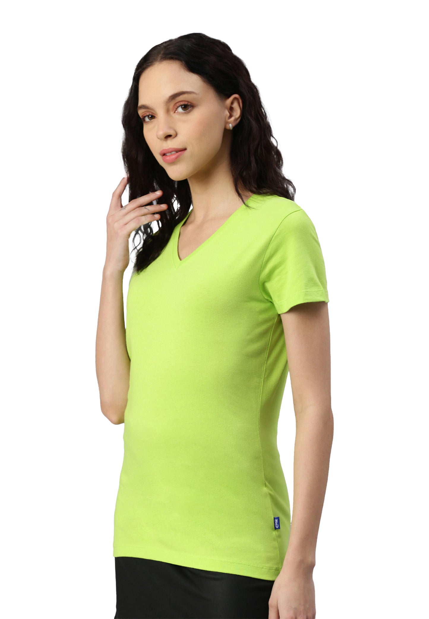 Switcher shirt Lady whale color/364 lime