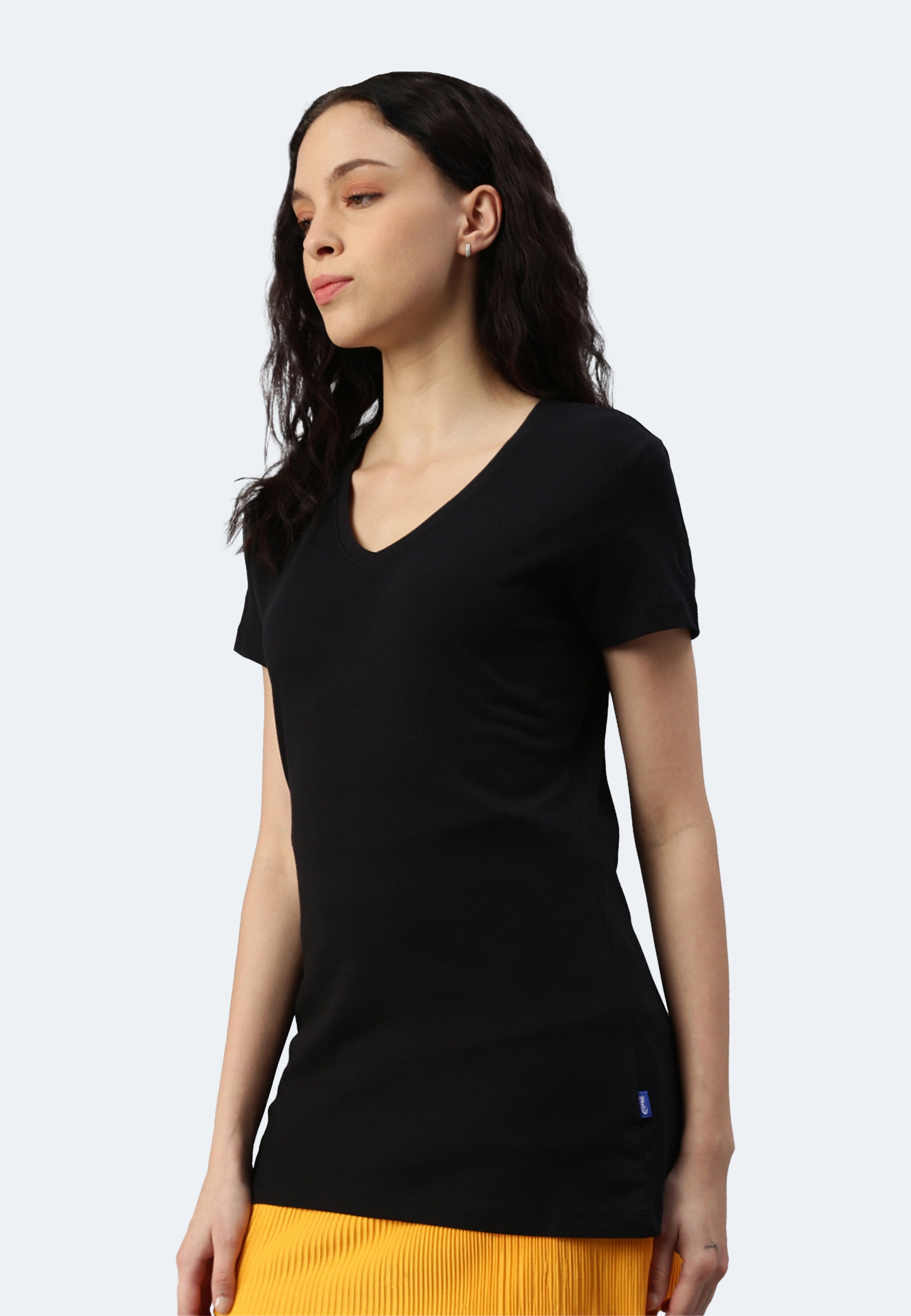 Switcher shirt Lady whale color/noir