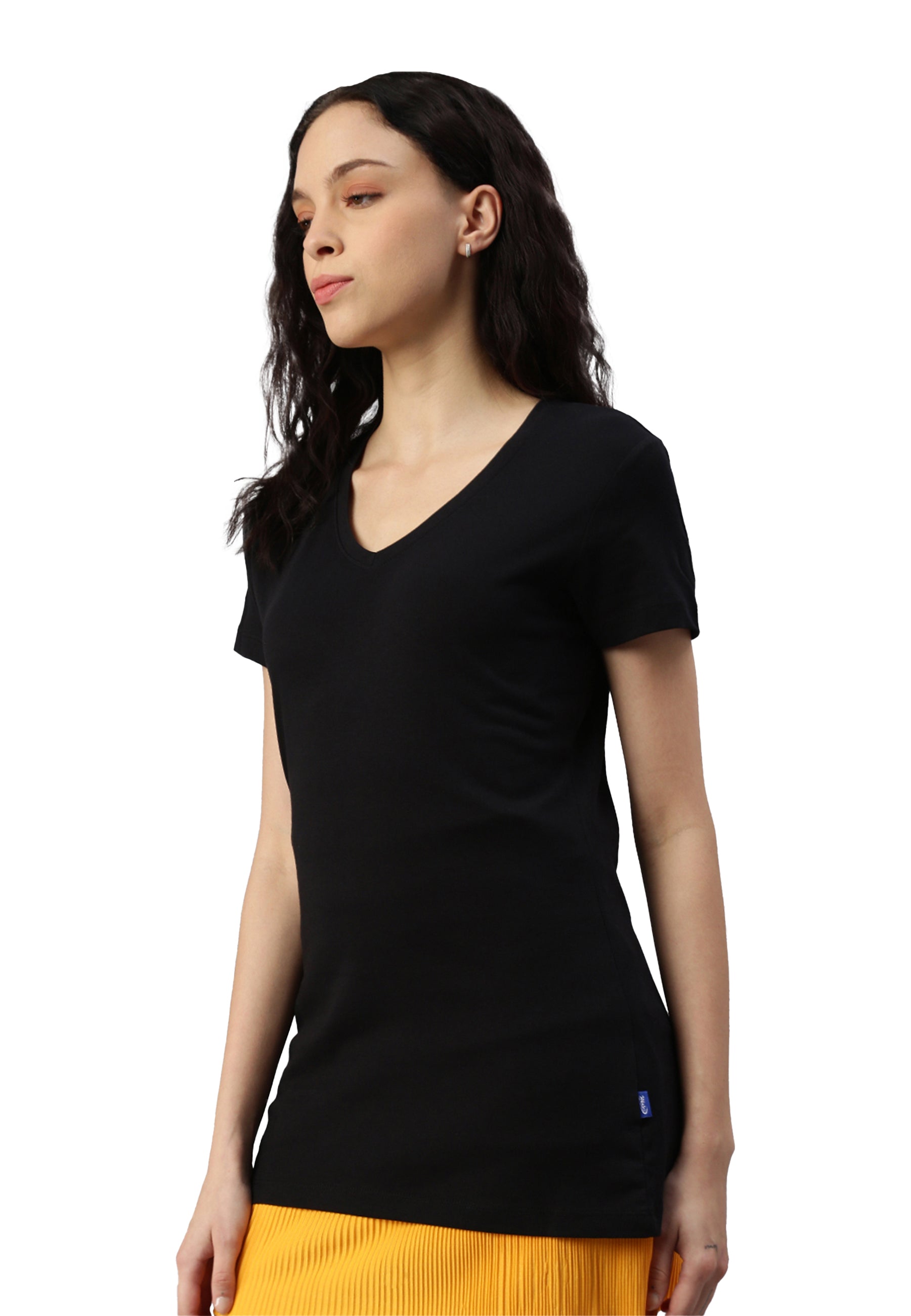 Switcher shirt Lady whale color/noir