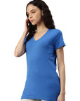 Switcher shirt Lady whale color/windows blue