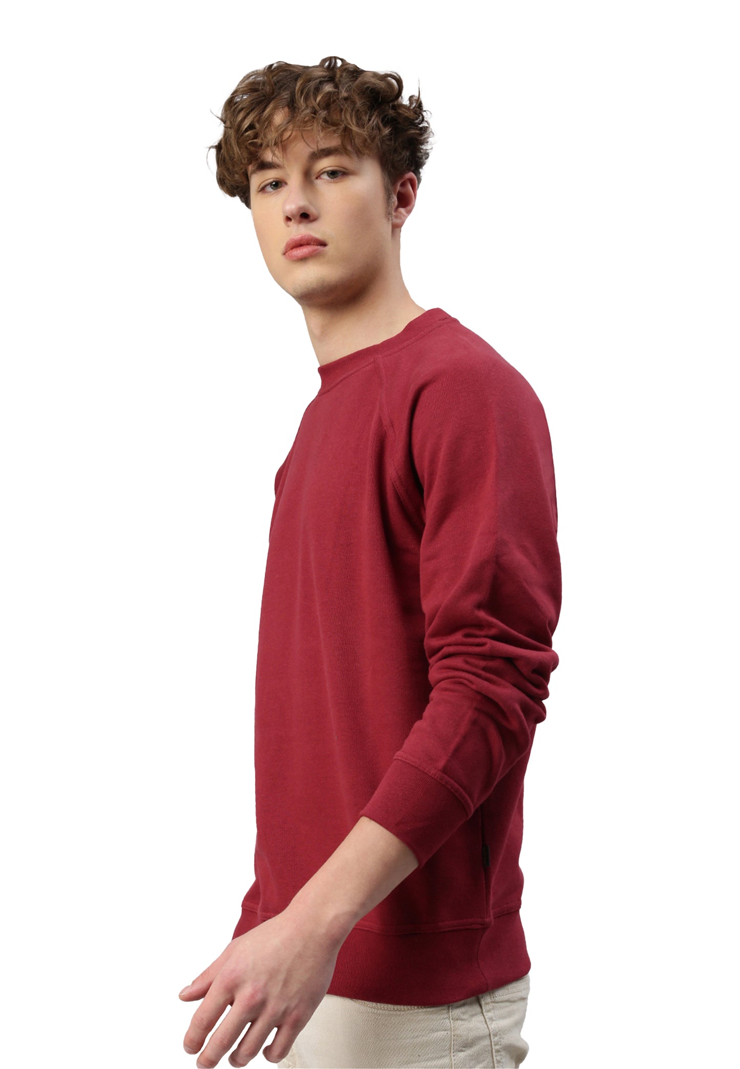 Switcher sweatshirt london color/158 burgundy