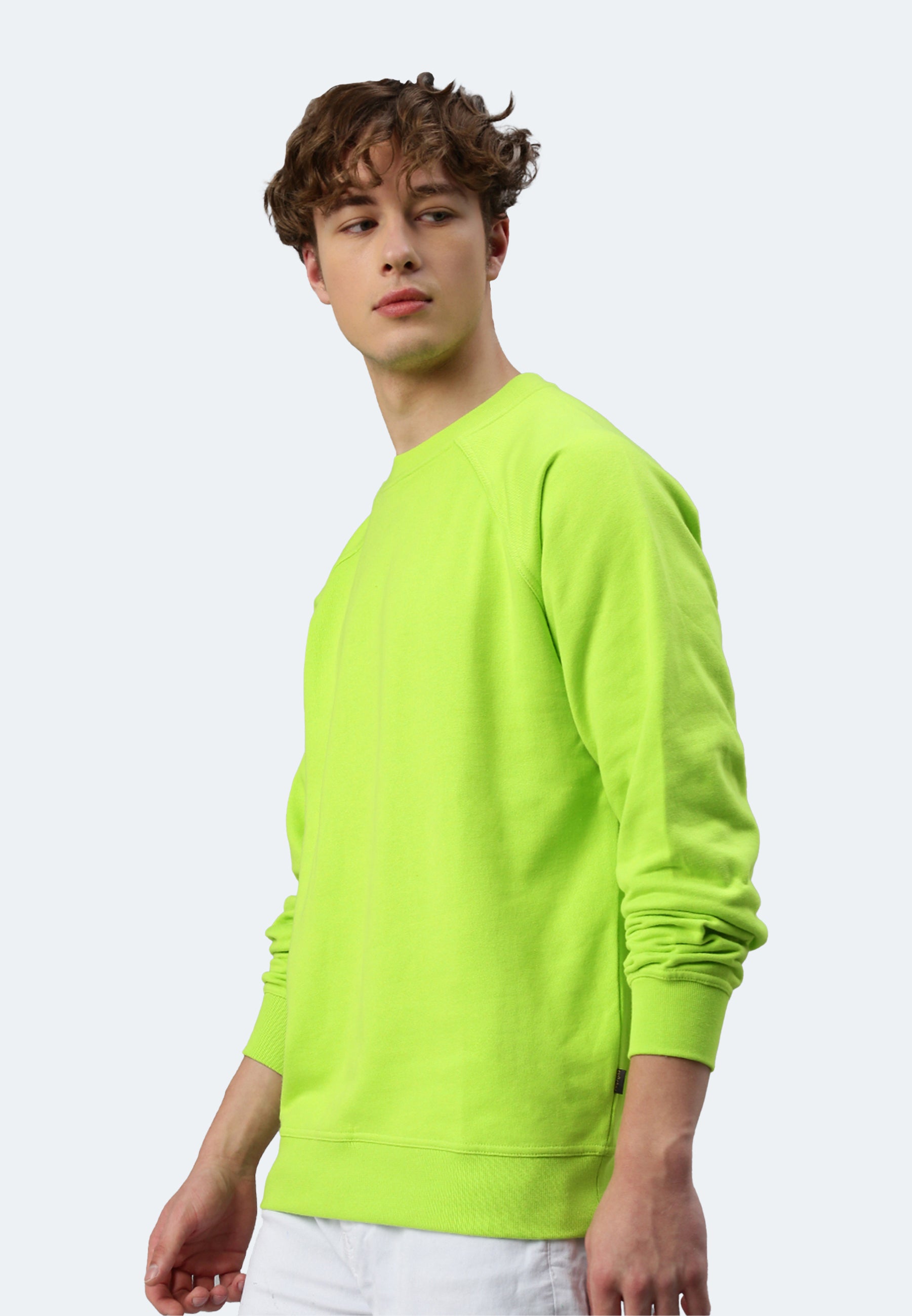 Switcher sweatshirt london color/limette