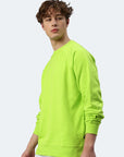 Switcher sweatshirt london color/limette