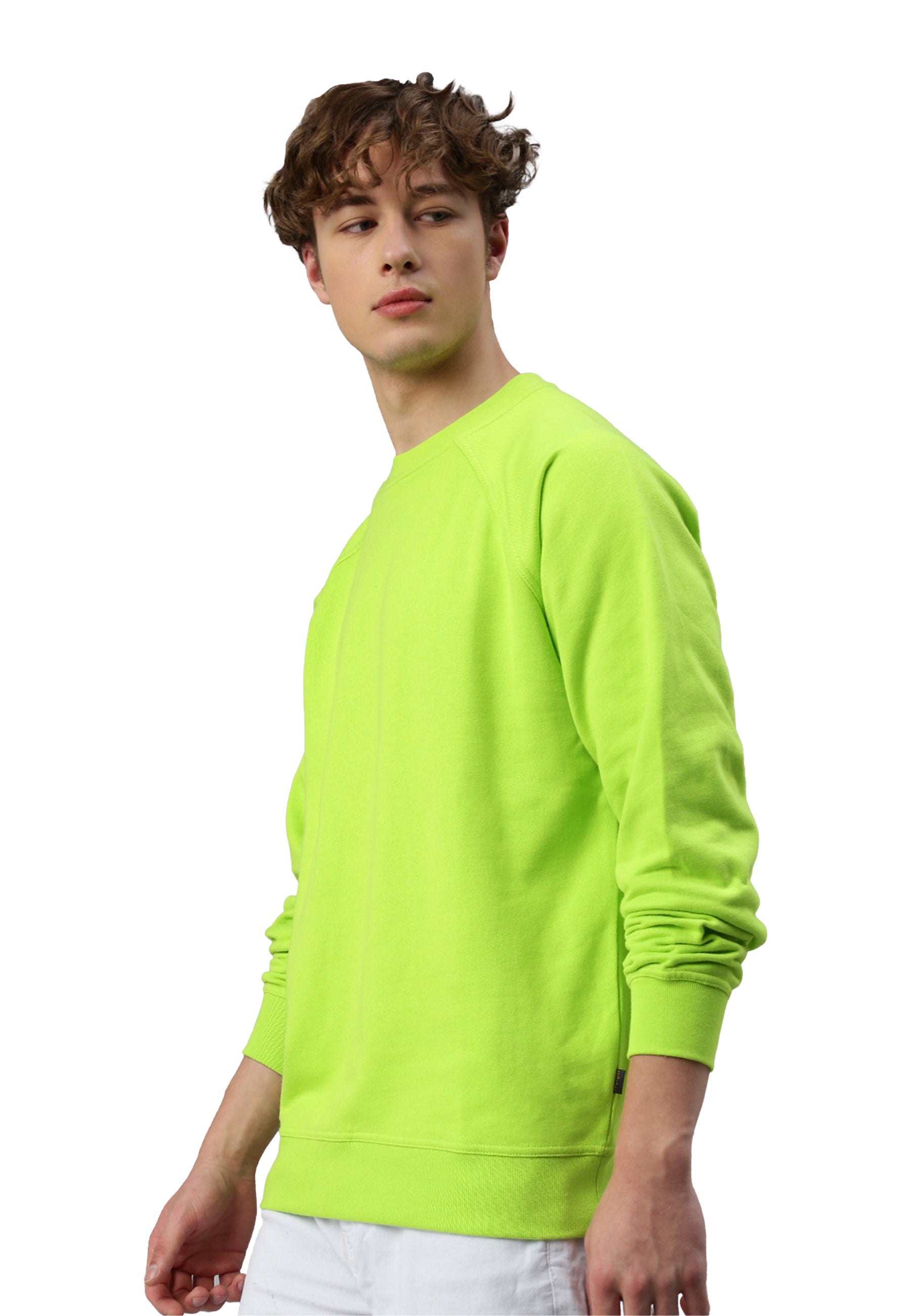 Switcher sweatshirt london color/limette