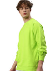 Switcher sweatshirt london color/limette