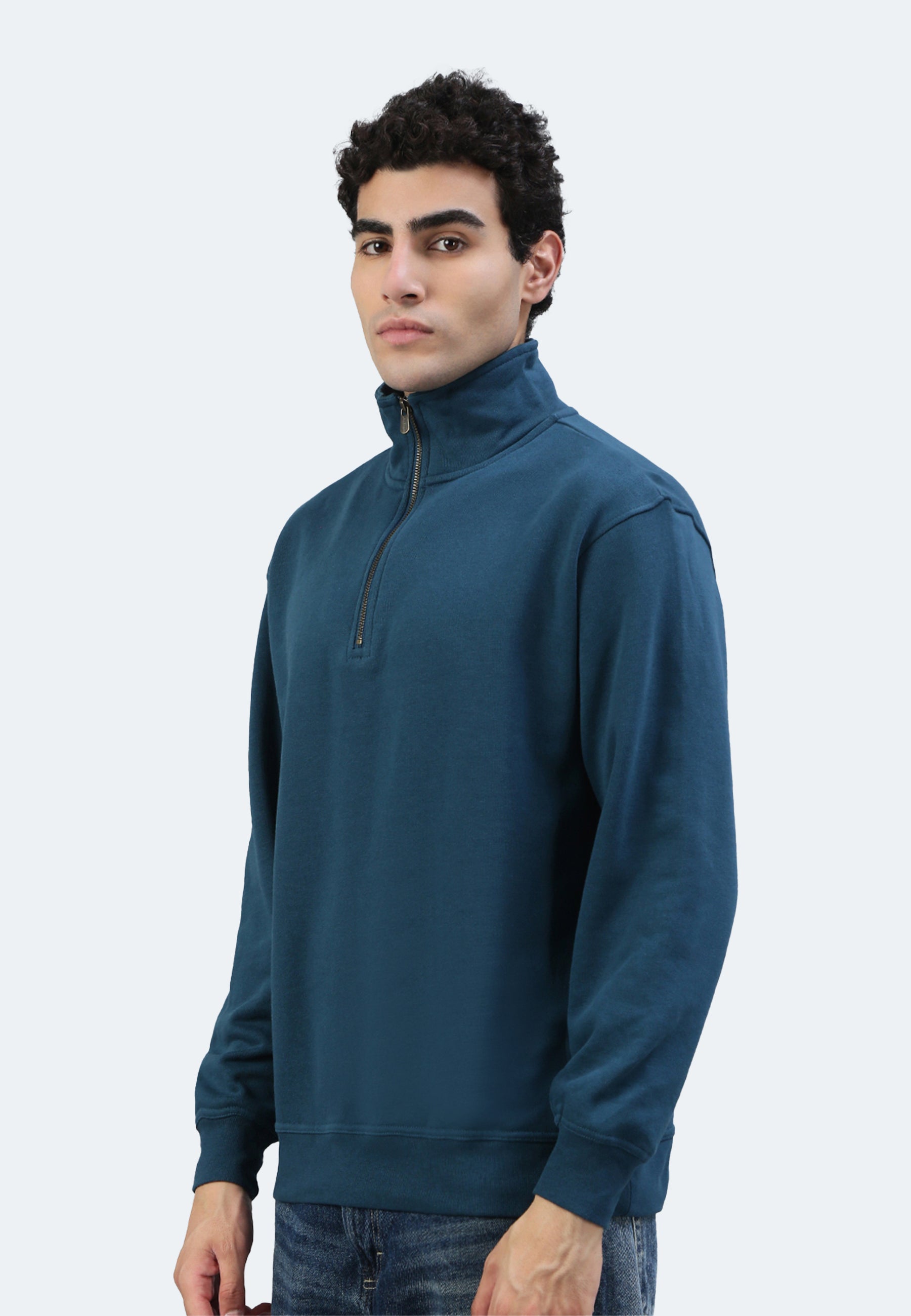 Switcher sweatshirt Oslo color/petrol