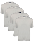 4-Pack-Classic T-Shirt White Bob 2001