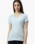 V-Neck T-Shirt Whale 2224