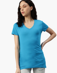 V-Neck T-Shirt Whale 2224