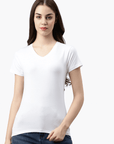 Stretch T-shirt V-neck Giorgia 2276