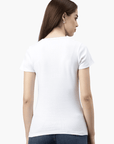 Ribbed T-shirt V-neck Efia 2855