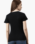 Ribbed T-shirt V-neck Efia 2855