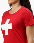 Helvetica T-Shirt Ladies V-Neck 2035