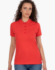 Stretch organic piqué polo shirt Stacy 4030