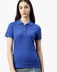 Stretch organic piqué polo shirt Stacy 4030