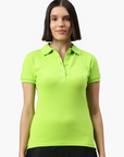 Stretch organic piqué polo shirt Stacy 4030