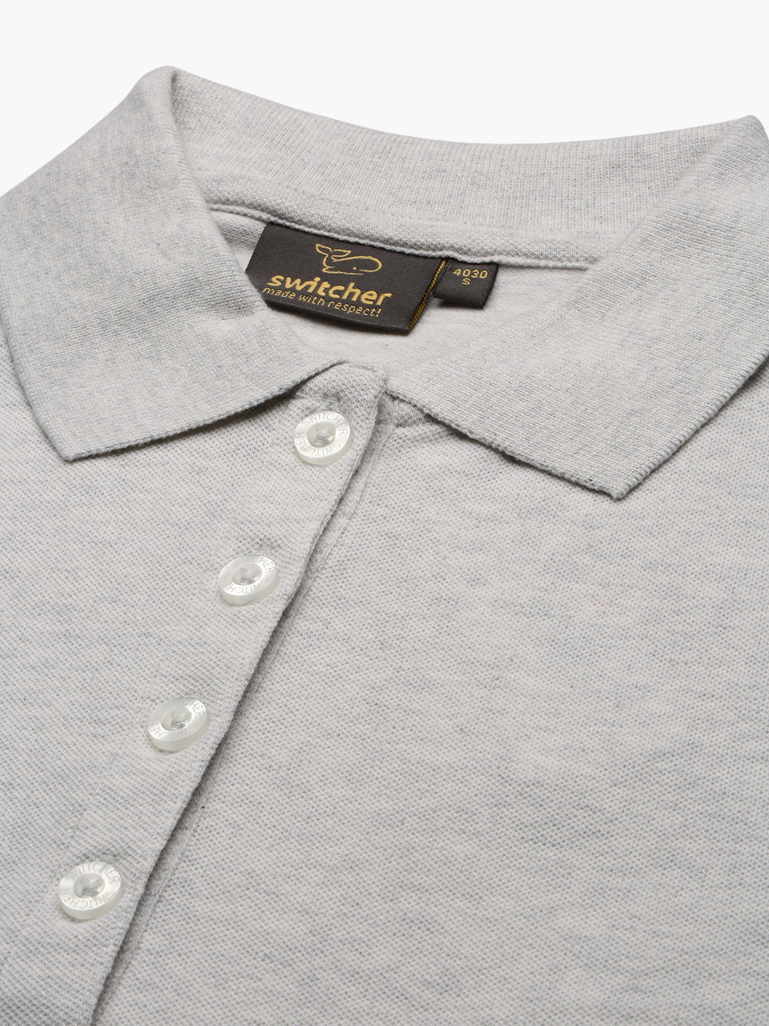 Stretch organic piqué polo shirt Stacy 4030