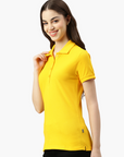 Stretch organic piqué polo shirt Stacy 4030