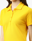 Stretch organic piqué polo shirt Stacy 4030