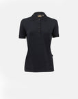 Stretch organic piqué polo shirt Stacy