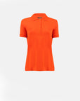 Stretch organic piqué polo shirt Stacy
