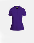 Stretch organic piqué polo shirt Stacy