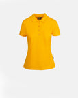 Stretch organic piqué polo shirt Stacy