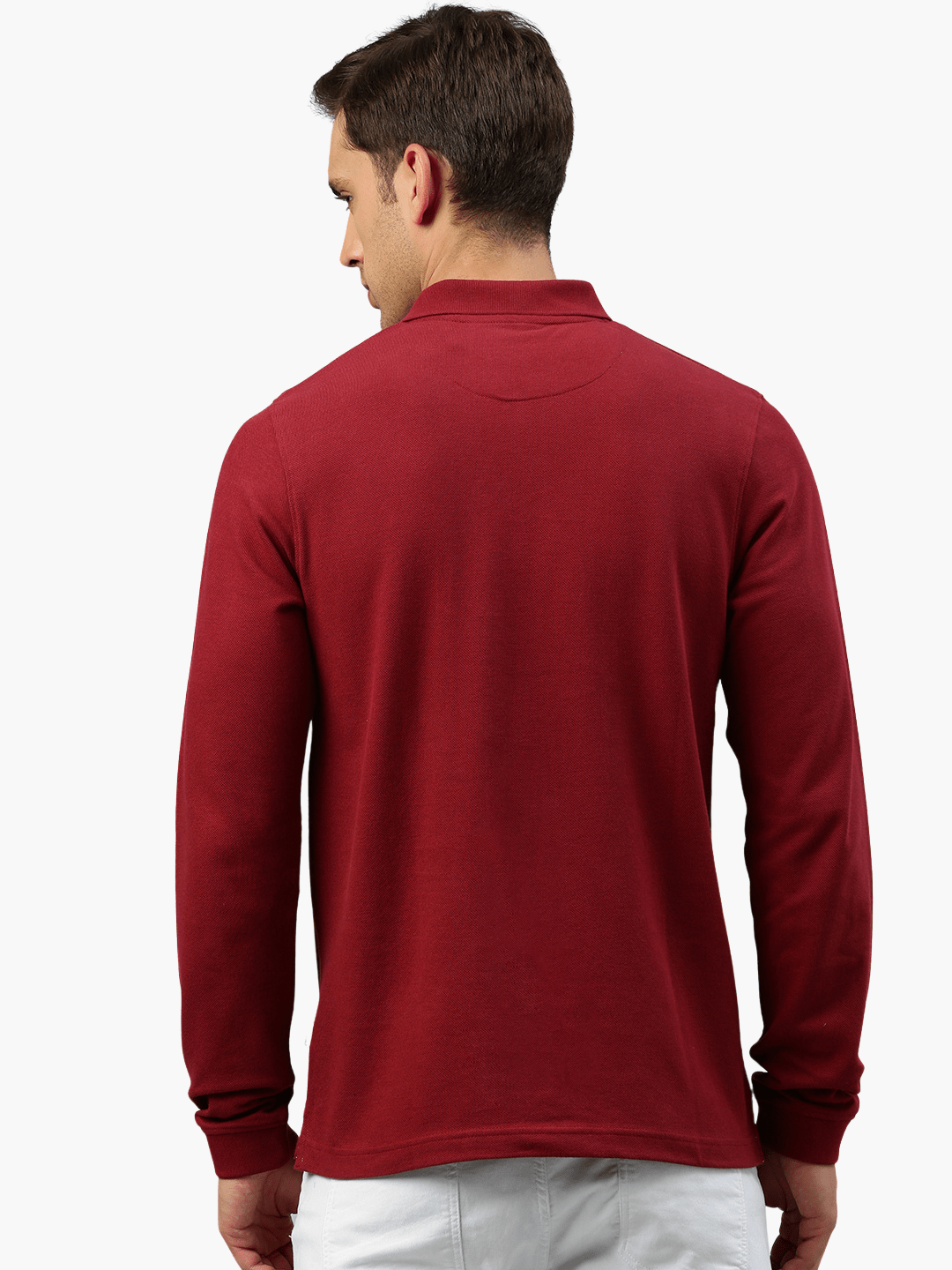 Long sleeve cotton piqué polo shirt Ralph 4907