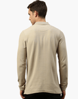 Long sleeve organic cotton piqué polo shirt Erik 4908