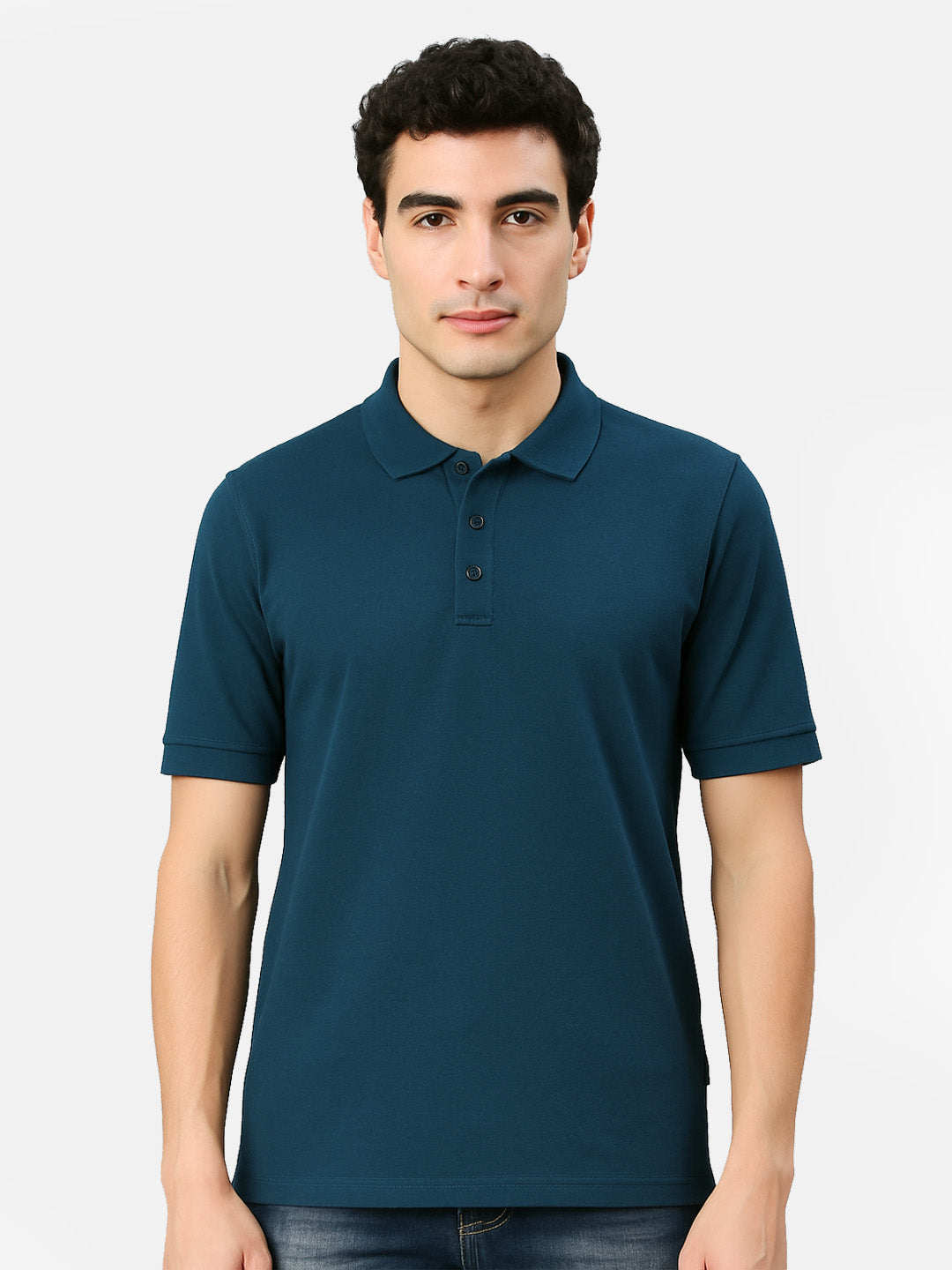 Premium piqué polo shirt organic John