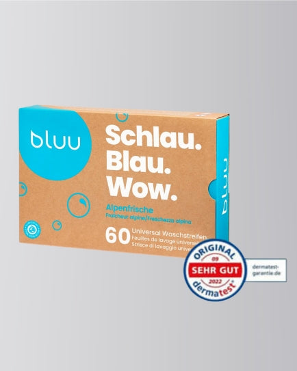bluu 60 Universal Wash Strips Alpine Freshness